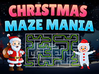 Christmas Maze Mania