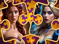 Incredible Princesses and Villains Puzzle